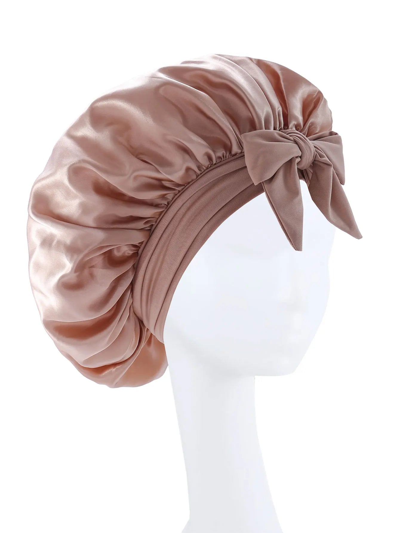 Premium Satin Sleep Bonnet – Overnight Hair Protection