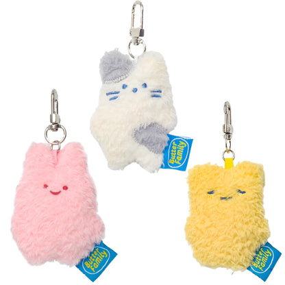 Charmante 7cm Butter Konijn Plush Sleutelhanger - Schattige Anime Knuffel Perfect voor Kinderverjaardagen!