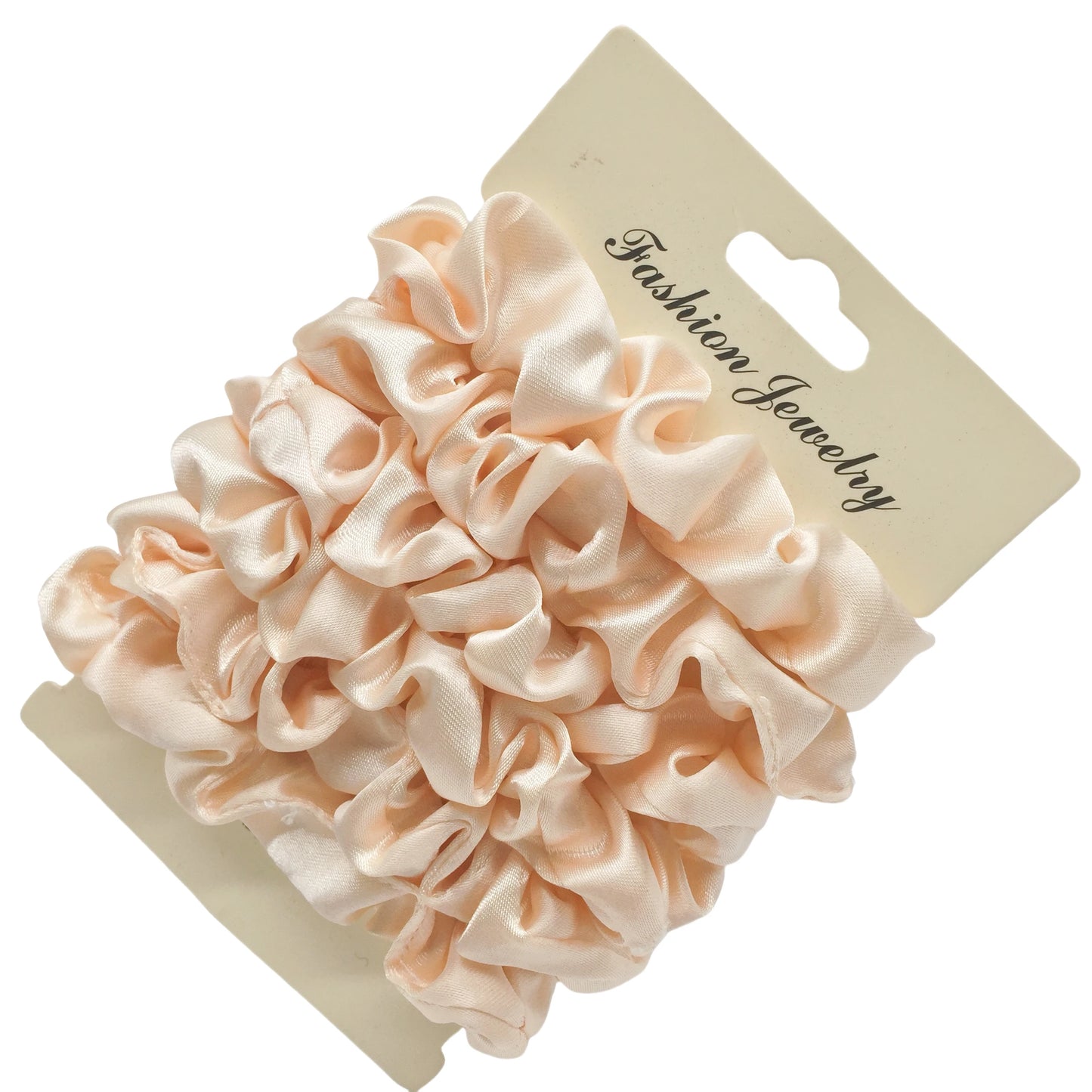 Charmante Satijnen Haarelastiekjes Set - 6 of 5 Stuks Schattige Paardenstaart Accessoires in Zwart voor Stijlvolle Vrouwen