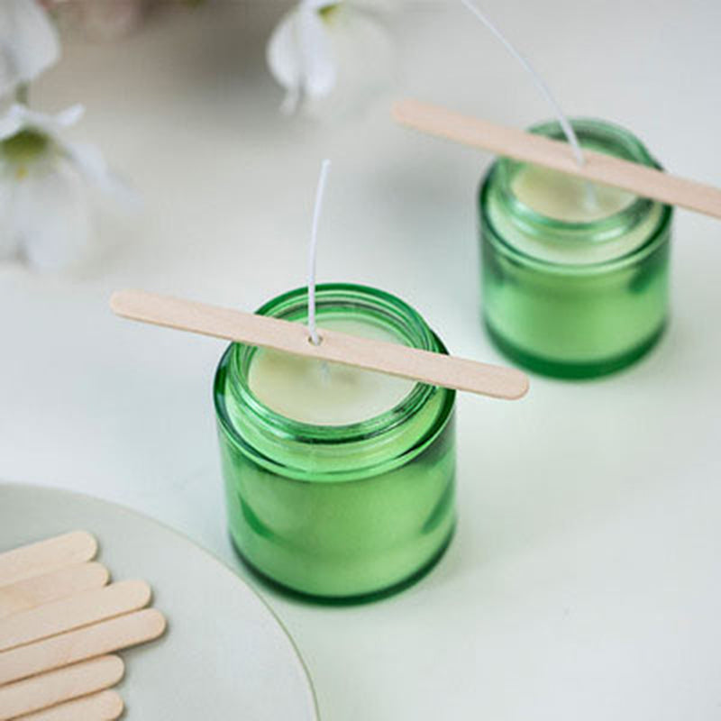 Wooden Candle Wick Holders with Hole Wick Centering Tool for DIY Candle Making Supplies