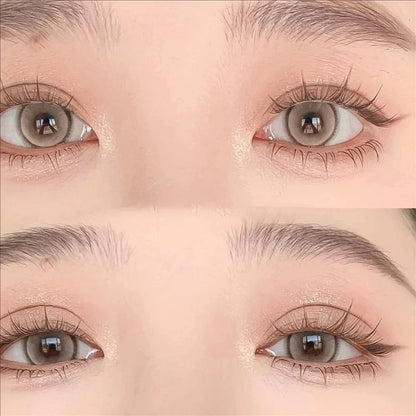 MJ Brown Zonnebloem Natuurlijke Manga Wimpers - Dikke Zwarte Extensions voor Anime-geïnspireerde Looks
