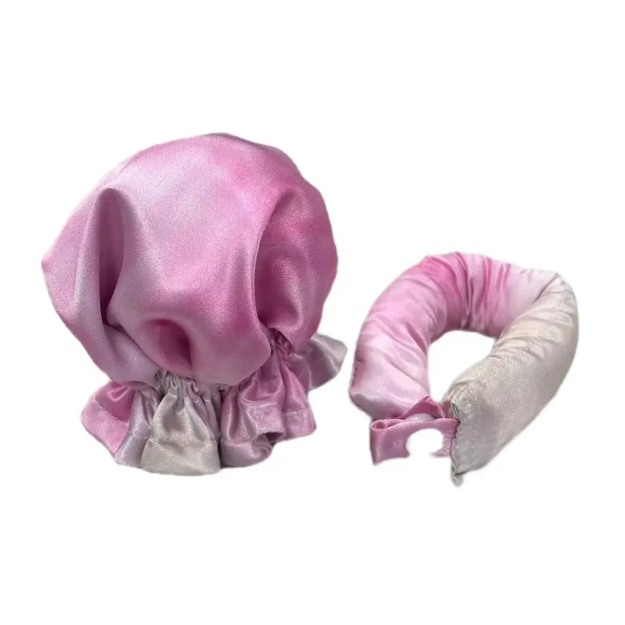 Revolutionaire Hittevrije Krulstaaf: Luxueuze Zijde Krullen zonder Hitte - Zachte Haarrollers en Comfortabele Slaapband voor Makkelijke Haarstyling!