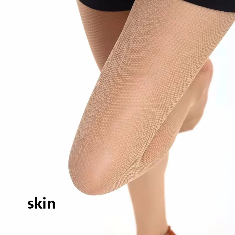 Elegante Naadloze Visnet Panty voor Dames - Perfect voor Latin Dans, Samba en Tango! Ideale Collants Panty voor dagelijks gebruik