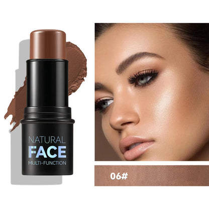 Veelzijdige Make-up Contouring Bronzer Stick - All-in-One Highlighter, Verhelderende Blush en Concealer Crème!