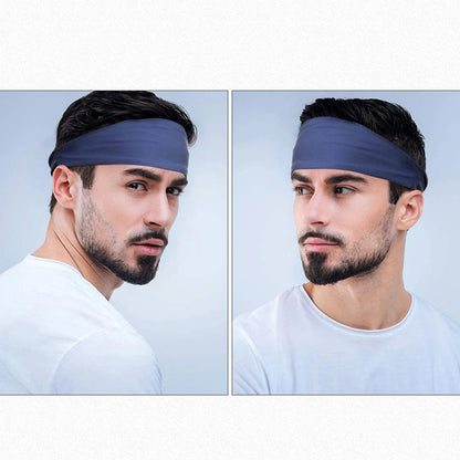 Unisex Sneldrogende Fitness Zweetband - Elastische Hoofdband voor Hardlopen, Basketbal en Actieve Levensstijlen