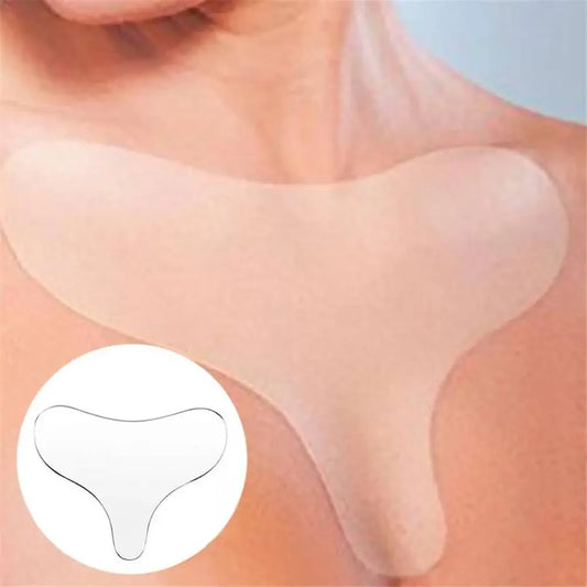 Revolutionaire Silicone Borst- en Hals Antirimpel Patches – Herbruikbare Lift Tapes voor Glad, Jeugdige Huid!