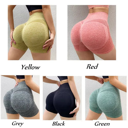 Hoge Taille Dames Yoga Shorts - Perfect voor Workouts, Fitness en Hardlopen - Stijlvolle en Comfortabele Sportkleding voor Jouw Actieve Levensstijl!