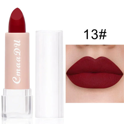 Heerlijke 15-kleur Lippenstift Set: Kussensbestendige Matte Lipgloss, Waterdicht & Langdurige Moisturizing Formule - Het Perfecte Koreaanse Make-up Cadeau voor Vrouwen!