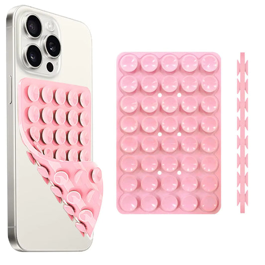 Revolutionaire Dubbelzijdige Siliconen Zuignap Telefoonhouder met Afneembare Stand – Perfect voor Handsfree Selfies en Video's op Elke Muur!