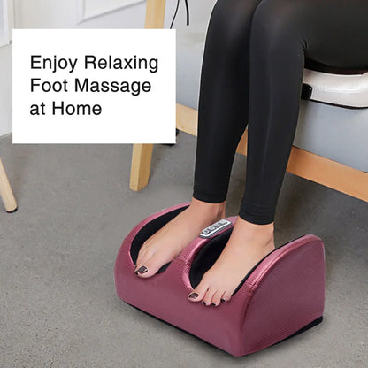 Verwen jezelf: Elektrische Voetmassager met Verwarmtherapie, Shiatsu Kneedrollers en Hete Compressie voor Ultieme Spierontspanning en Pijnverlichting