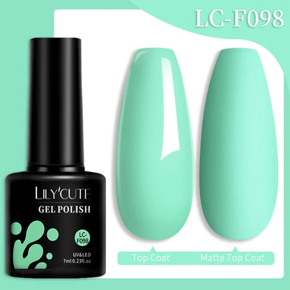 LILYCUTE 7ML Snelle-Extensions Nagelgel - Semi-permanente Acryl Kristalwit & Helder Nude Nagellak voor Prachtige UV Opbouw
