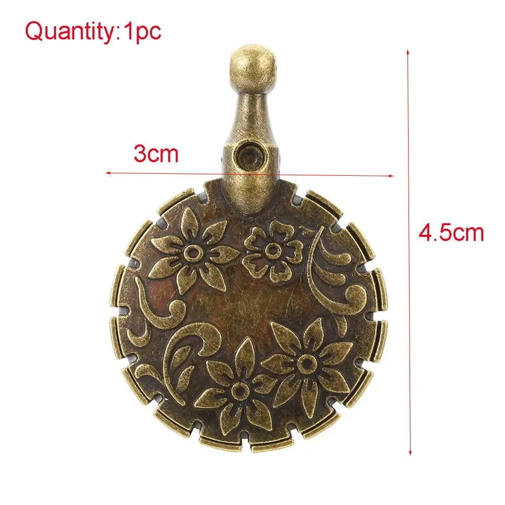 Coupe-fil rétro en métal accessoire couture broderie DIY pendentif coupe fil