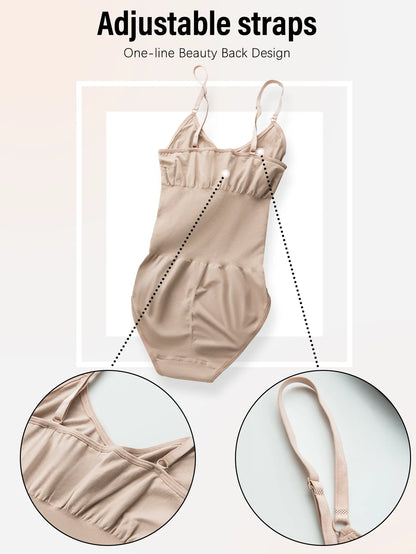 Ultieme Dames Naadloze Shapewear: Sexy Slankend Romper met Billenlift voor een Perfecte Silhouette - Open Tussenstuk & Hoog Elastisch Ontwerp