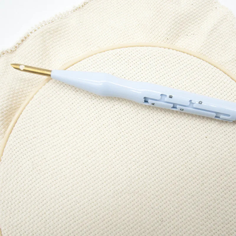 Cotton Embroidery Fabric Punch Needle Cloth Sewing Fabric for Needlework DIY Handmade Crafts