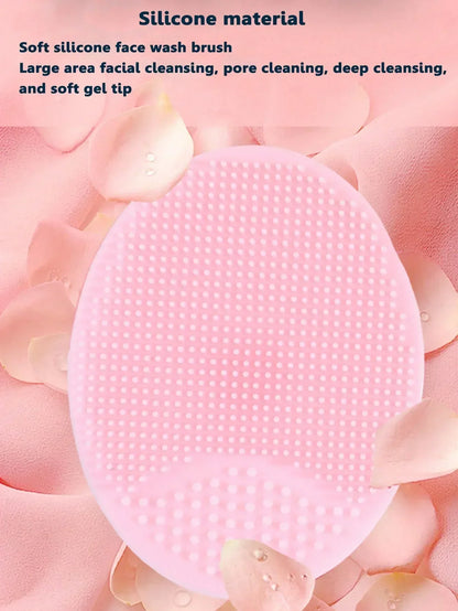 Revitaliseer je huid met onze 3-delige set van zachte siliconen gezichtsscrub- en massageborstels - Ideaal voor mannen en vrouwen!