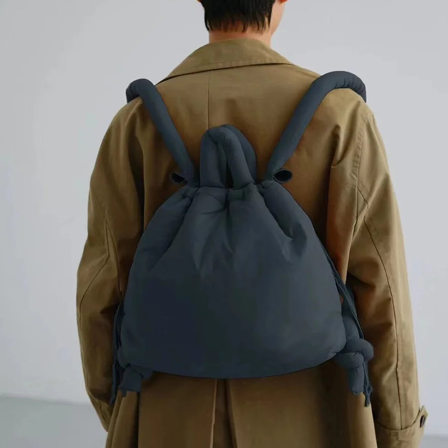 Chic Nylon Gevoerde Tas voor Vrouwen - Stijlvolle Zachte Puffer Schouder- en Crossbody Handtassen met Vintage Flair en Voldoende Ruimte 2023