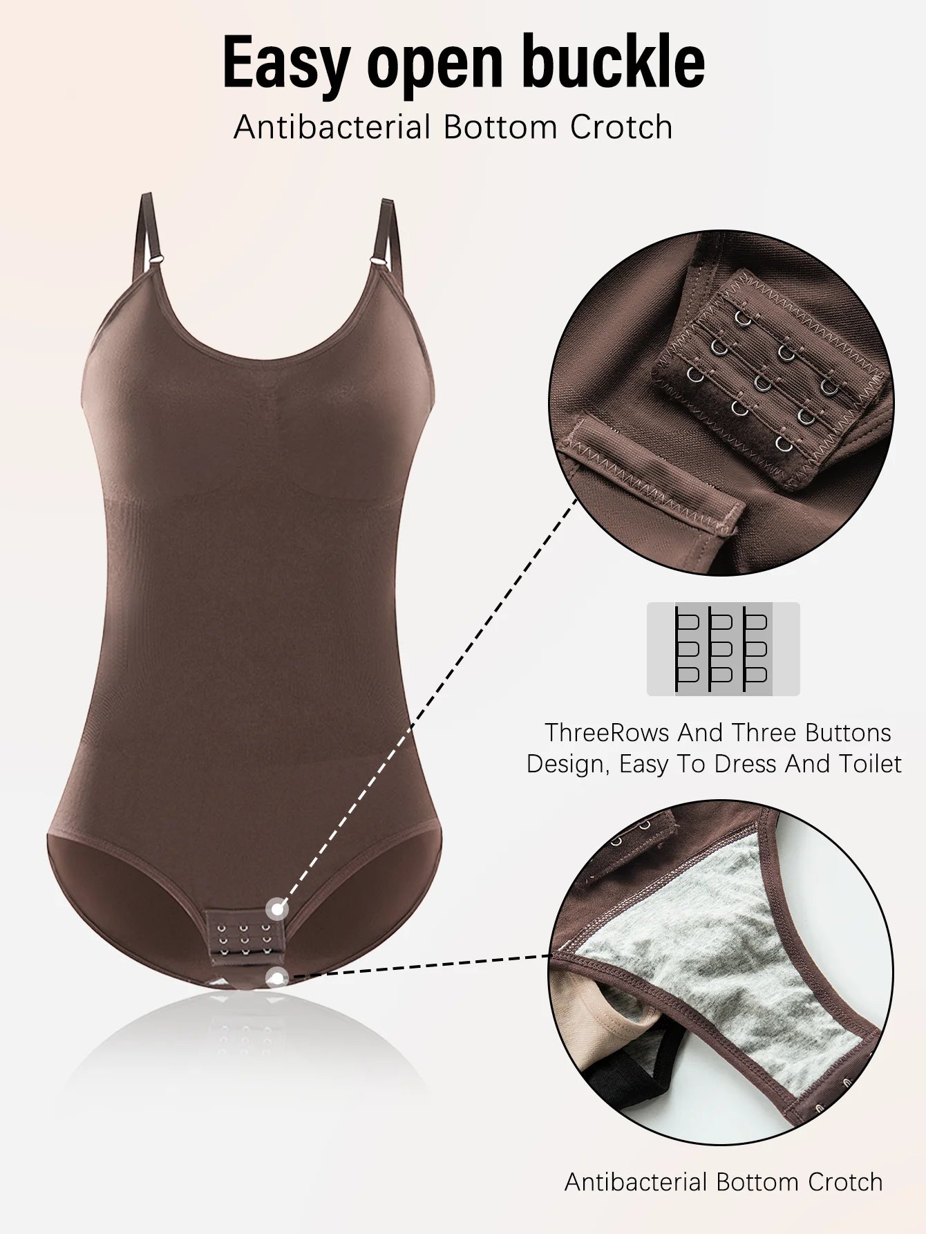 Ultieme Dames Naadloze Shapewear: Sexy Slankend Romper met Billenlift voor een Perfecte Silhouette - Open Tussenstuk & Hoog Elastisch Ontwerp