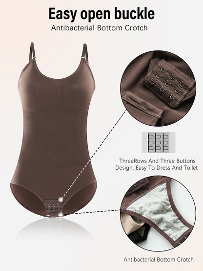 Ultieme Dames Naadloze Shapewear: Sexy Slankend Romper met Billenlift voor een Perfecte Silhouette - Open Tussenstuk & Hoog Elastisch Ontwerp