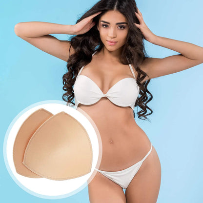 Driehoekige Push-up BH Pads – Onzichtbare Inlegstukken voor Bikini’s & Badpakken