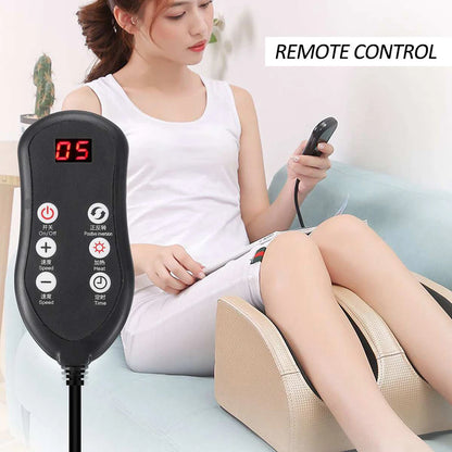Verwen jezelf: Elektrische Voetmassager met Verwarmtherapie, Shiatsu Kneedrollers en Hete Compressie voor Ultieme Spierontspanning en Pijnverlichting