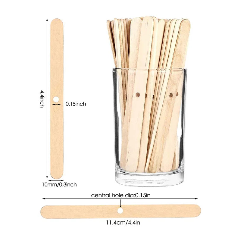 Pre-Tabbed Cotton Candle Wicks | Metal Sustainer Wicks for Candle Making | 9cm 15cm 20cm & Bulk Packs