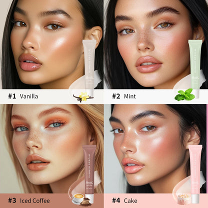 Luxe Hydraterende Lippenboter Balsem Set - 4 Stuks voor Volle, Glanzende Lippen met Diepe Hydratatie en Glans