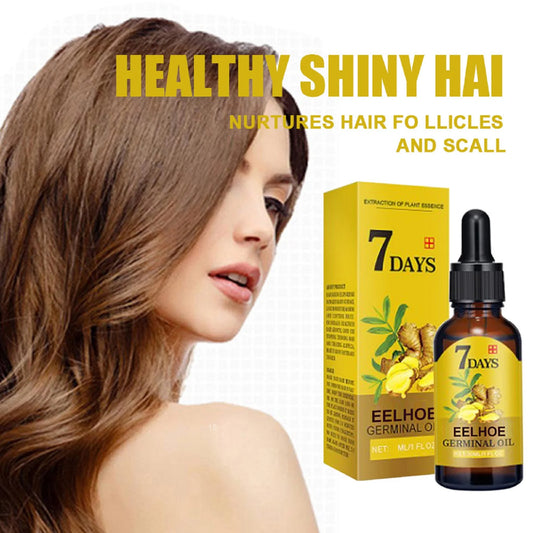 Gember Geïnfuseerde Haarverzorgingselexir - Voedt Follicules, Versterkt Wortels en Verhoogt Glans voor Luxe Haar!