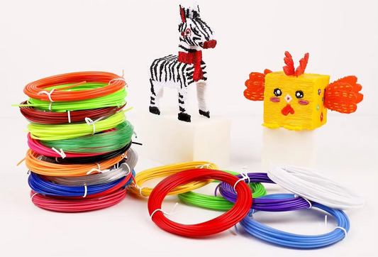 PLA 3D Pen Filament Refills 1.75mm Color Pack for 3D Printing Pen 36m 50m 100m 200m DIY Drawing Plastic Filament