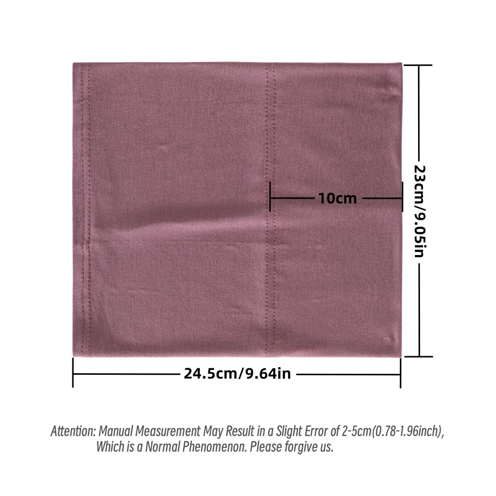 Chic en Stijlvol 56-Kleurige Vrouwen Binnen Hijab Tube Muts - Premium Bamboe Jersey Onderheadscarf voor Moslim Mode