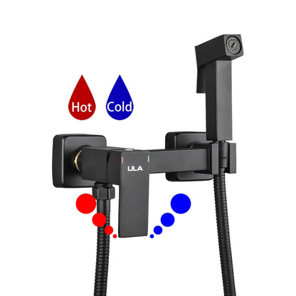 Premium ULA Geborstelde Bidetkraan Mixer - Stijlvolle Koud- en Warmwaterdouchesproeier voor de Ultieme Hygiëne-ervaring