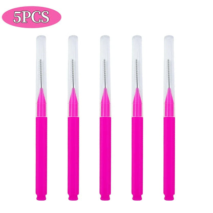 Set van 5/10/50 Mini Wenkbrauw Permanent Borstels - Wegwerp, Buigbare Wenkbrauw Lift Gereedschappen voor Perfecte Wimpers!