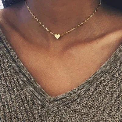 Elegante Dubbel Laags Parels Choker Ketting met Hart Bedel - Perfect Sieraden Geschenk voor Vrouwen