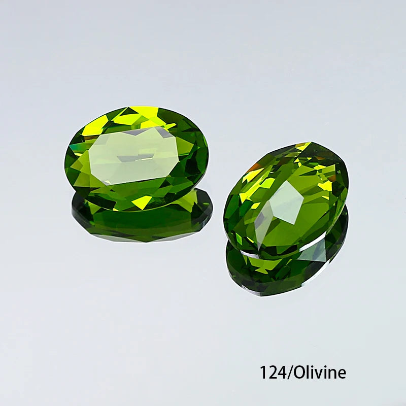 Oval K9 Crystal Pointback Rhinestones 10x14mm 13x18mm Glass Fancy Stones for Jewelry Making Nail Art Garment Decor