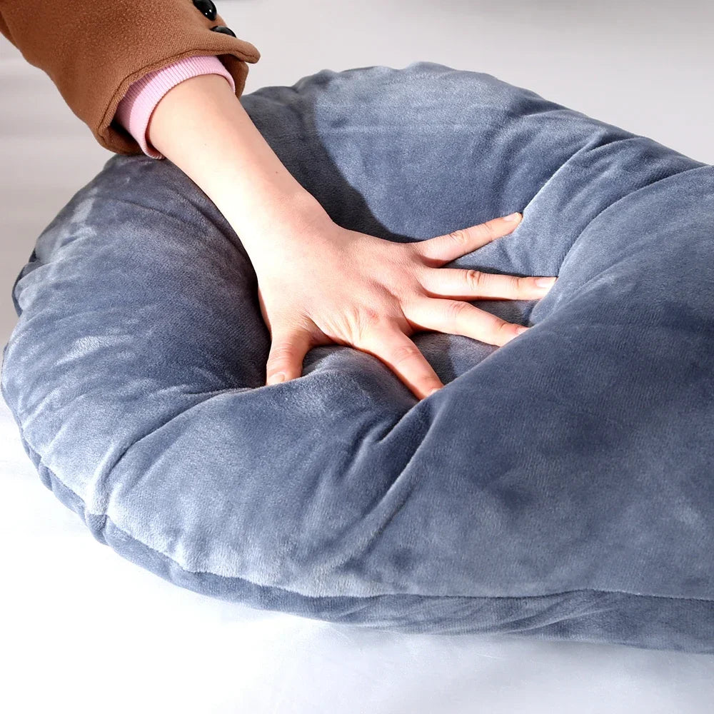 Luxueus 120x70 cm Zwangerschapskussen voor Ultiem Comfort - Ideaal voor Zwangere Vrouwen & Perfect voor Borstvoeding en Slaap!