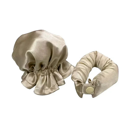 Revolutionaire Hittevrije Krulstaaf: Luxueuze Zijde Krullen zonder Hitte - Zachte Haarrollers en Comfortabele Slaapband voor Makkelijke Haarstyling!