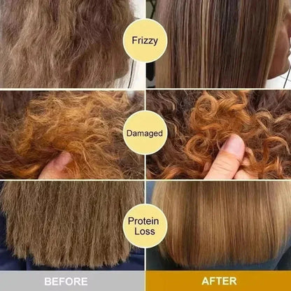Revitalizeer je Haar met Magische Haar Vitamine Capsules - Keratin Olie voor Snelle Herstel, Zijdezachte Textuur en Stralende Glans! Diepe Hydratatie Oplossing voor Kroezig, Droog Hoofdhuid.