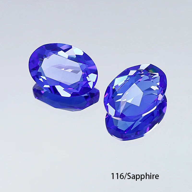 Oval K9 Crystal Pointback Rhinestones 10x14mm 13x18mm Glass Fancy Stones for Jewelry Making Nail Art Garment Decor