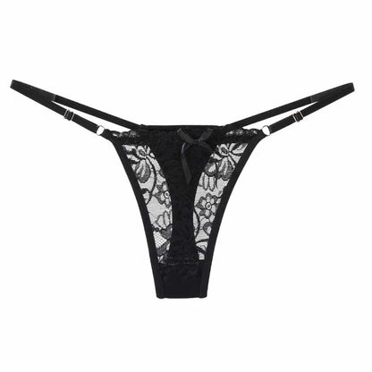 Sexy Lingerie Culotte van Verstelbare Kant voor Vrouwen, Lage Taille en Ademend