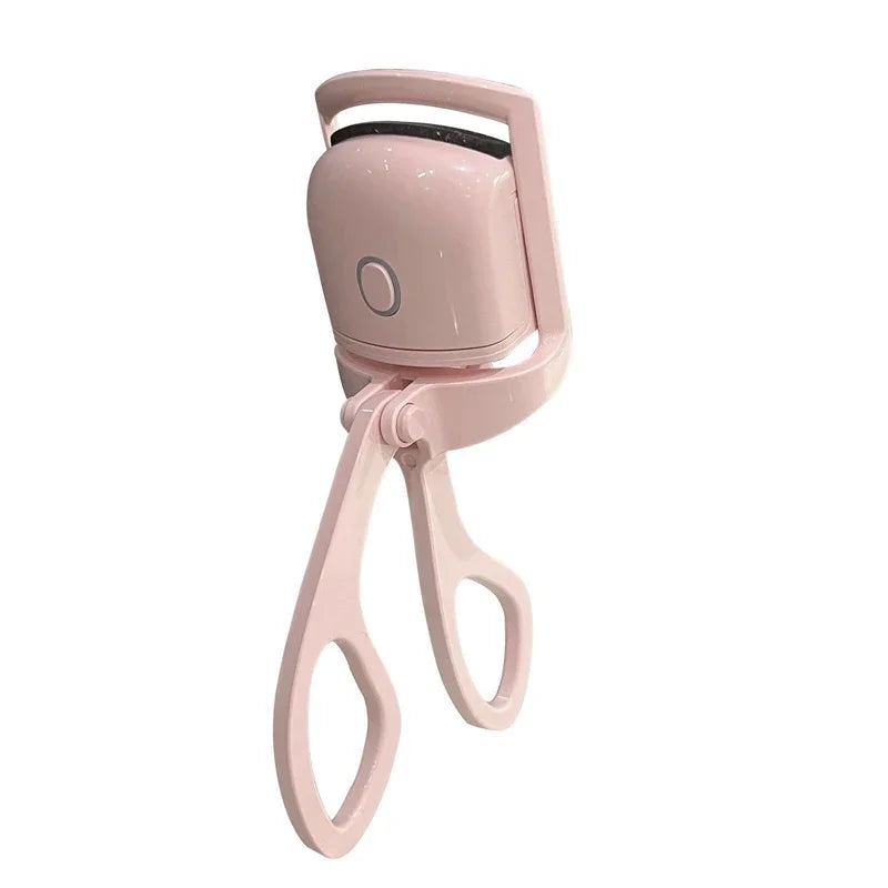 Versterk Je Uiterlijk met Onze USB Oplaadbare Verwarmde Wimpers Curler - Met 2 Temperatuurinstellingen voor Snelle Verwarming & Langdurige Krullen!