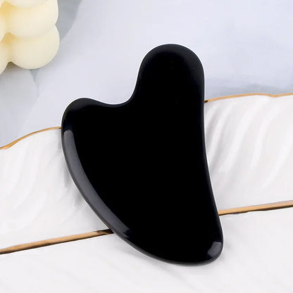 Herstel uw huid met onze natuurlijke kwarts Gua Sha gezichtsmasseertool - De ultieme facelift en slankende schraapplaat