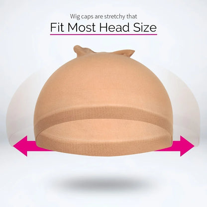 Premium HD Haarnetten - Antislip Rekbare Nylon Hoofdmutsen voor Vrouwen (4/10/40 stuks) - Zacht, Ademend en Gesloten Ontwerp
