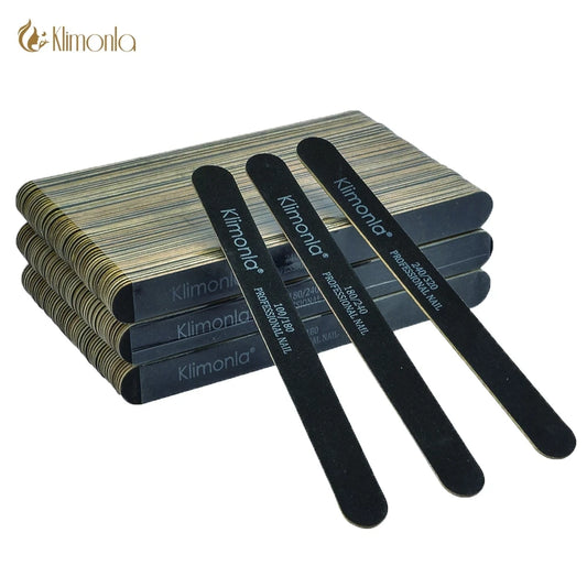 Professionele Houten Vijlenset - 5/10/20 Stukken met 100/180/240/320 Korrel Schuurpapier voor Perfecte Manicure en Pedicure Polijstgereedschap