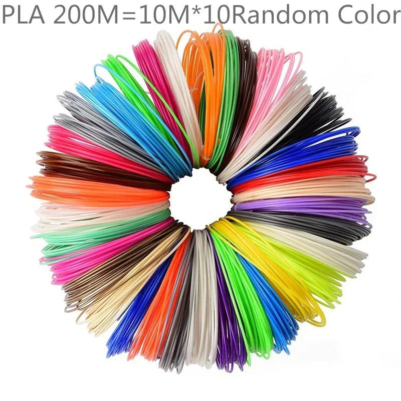 PLA 3D Pen Filament 1.75mm 10m Refill Pack for 3D Printing Pen Color Filament for 3D Drawing Crafts