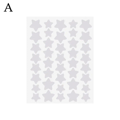 Levende Stervormige PE Pimple Patches voor Acne: Onzichtbare Huidverzorgingsstickers - Verberg en Perfecteer je Uiterlijk!