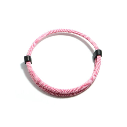 Stijlvolle Verstelbare Rode Draad Armband voor Stellen - Perfect voor Lovers, Minimalisten, Yoga- en Meditatie Enthousiastelingen