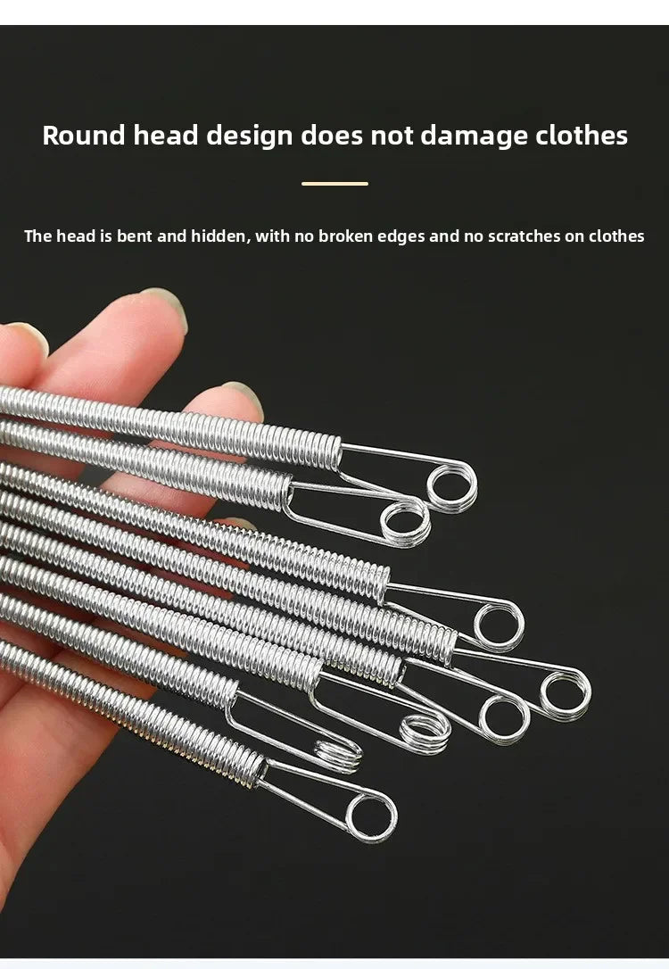 Enfile-cordon flexible en acier outil couture lacet capuche pantalon DIY mercerie