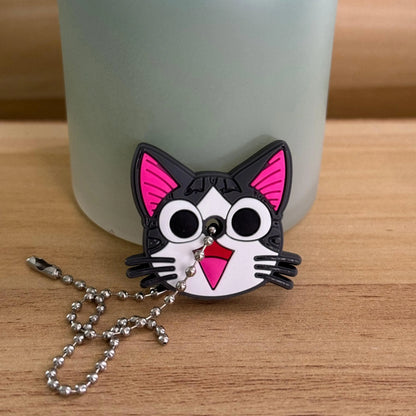 Trendy Mini Avenger Sleutelhanger: Schattige Spinnen- en Katontwerpen Sleutelhuls voor Vrouwen - Stijlvolle Sleutelhanger!