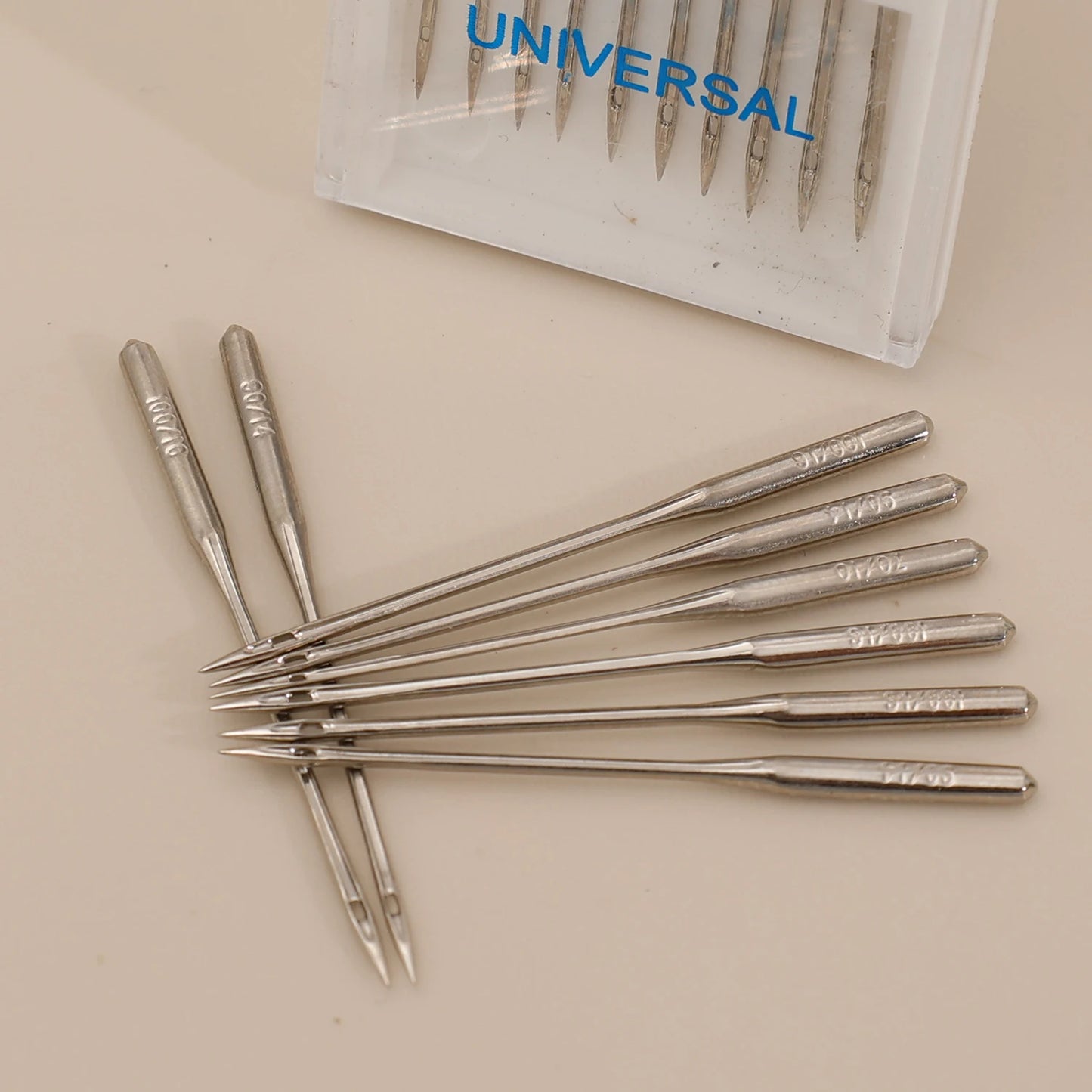 Aiguilles universelles machine à coudre lot 20 à 100 point standard acier couture DIY