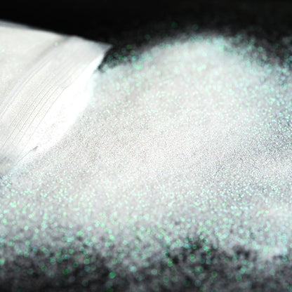 10g Blauw Groene Gloei-in-het-Donker Nagelpoeder - Luminieuze Pigmentstof voor Indrukwekkende Sieraden en Knutsel Decoraties