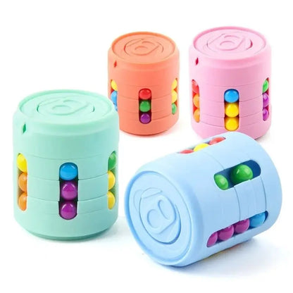 Magische Kleurrijke Bonen Fidget Spinner - Een Multi-Functioneel Stress Verlichtingshulpmiddel voor Kinderen en Volwassenen!